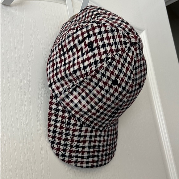Madewell Houndstooth Women’s Plaid Baseball Cap - Picture 2 of 6